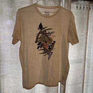 Realtree Women’s Graphic Tee - Floral Antler Design